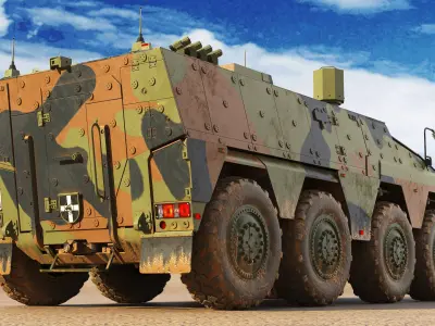 Boxer MRAV 3D model purchase