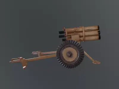 nebelwerfer 3D model