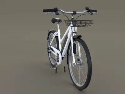 Electric Bicycle 3D model get