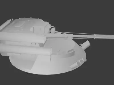 BATTLE MODULE KBA-105 SKVAL 3D model