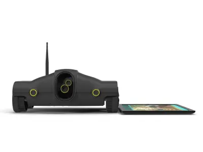 Wifi Controlled Video Tank 3D model