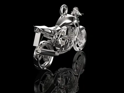 Suzuki  1200 Bandit Pendant  3D print model