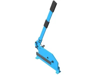 Hand Lever Shear 3D model