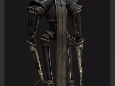 PHAROAH ARMOR Low-poly 3D model