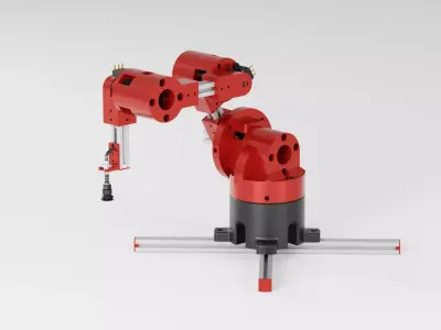 Modular Robotic Arm 3D model
