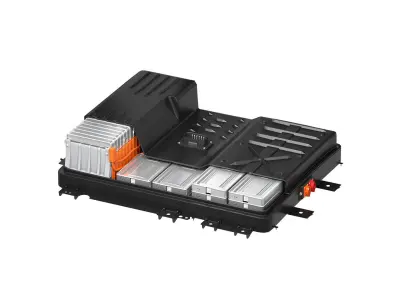  Nissan Leaf battery cell lithium-ion battery 3D model