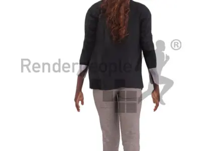 Tiffany Animated 001 Walking