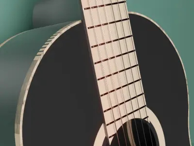 GUITAR CLASSIC  3D model