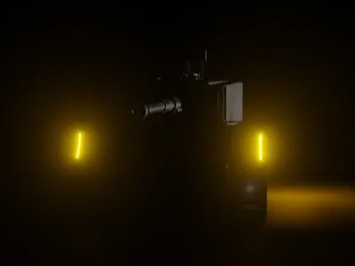 WW2 Tiger Science-Fiction 3D model