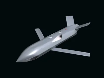 Speed Racer UAV 3D model