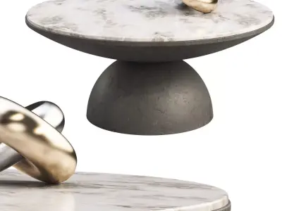 Joybird Amina Coffee Table 3D model