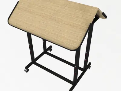 Reading Stand  Low-poly 3D model