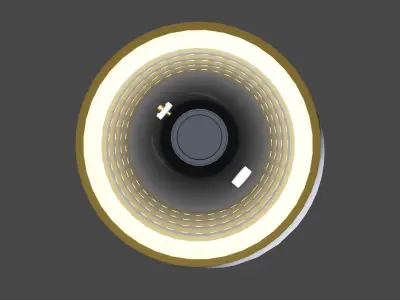 Depa Billaba Lightsaber Hilt 3D model