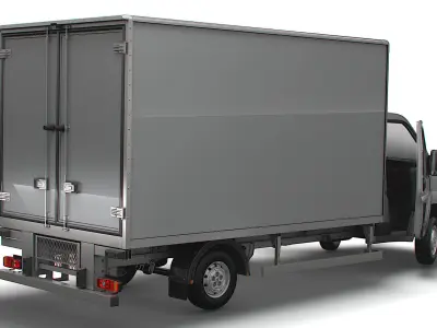 Peugeot Boxer Box HQInterior 4300WB 2023 3D model