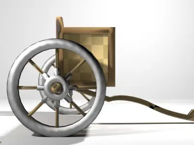 Chariot - Assyrians 3D model