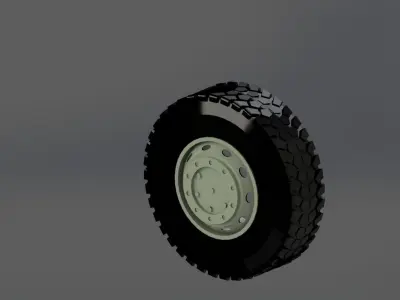 Heavy Vehicle Tyre 3D model by assistinternaldata