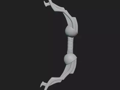 Bow base 03 Free 3D model
