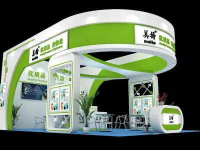 Exhibition - Area -6X9-3DMAX2011-01 3D model