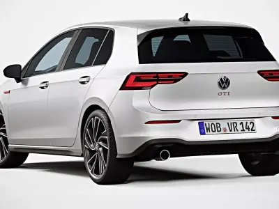 2021 Volkswagen Golf GTI 3D model