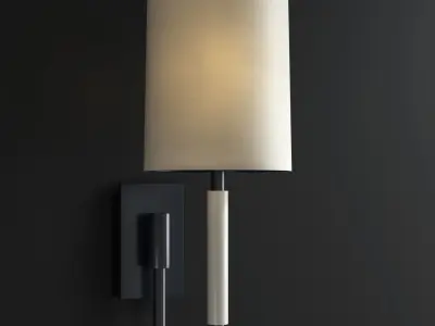 Clout sconce Low-poly 3D model