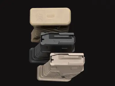 HK Magazine Gen 3 Low-poly 3D model