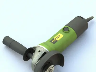 Angle Grinder Middle SM 3D model