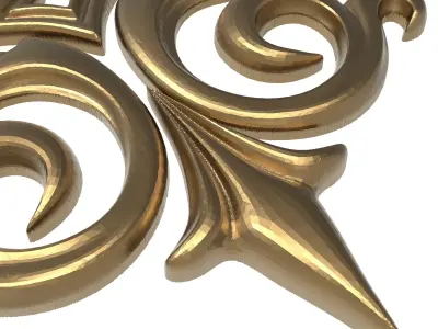  decorative pattern ready for 3D printing 3D model 502