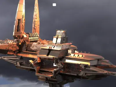 Genma Zeppelin 9 3D model