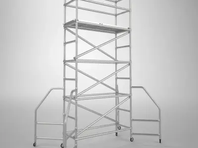 Industrial set 3D model