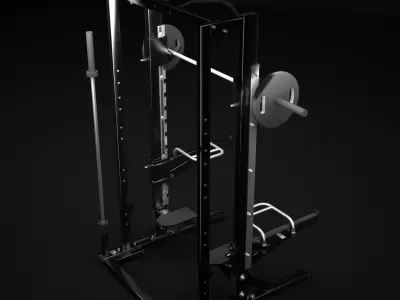 Half Rack 3D model purchase