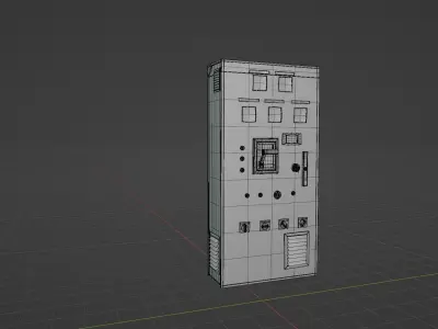 power unit for power plant 3D model