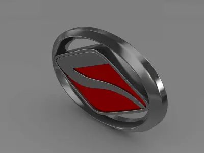 Land Wind Logo 3D model