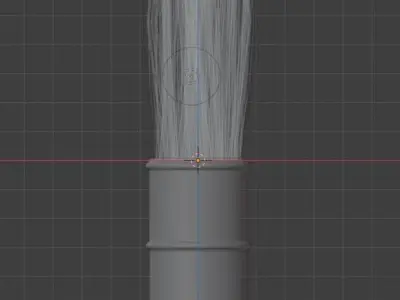 Old Shaving Brush Free 3D model