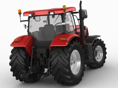 Case IH Puma Tractor 3D model
