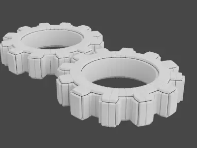 Hradsurface gears Free 3D print model