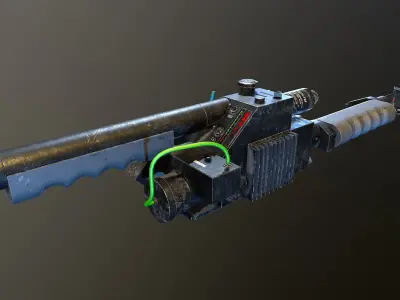 Proton Gun Ghostbusters 3D model