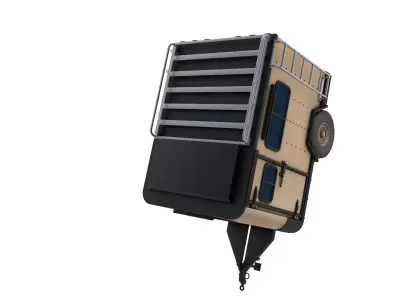 cargo Trailer 3D model