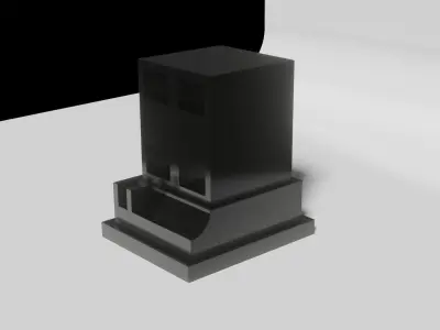 Connector 1 Way foot 3D model
