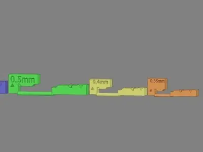 gabarit de filetage Free 3D model