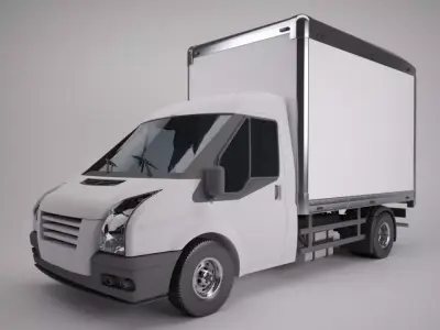 Box Van 3D model