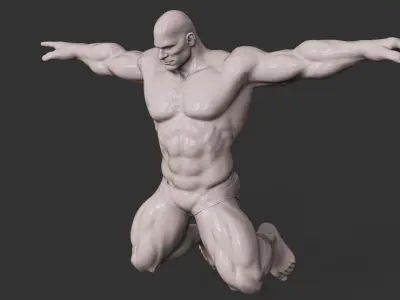 Bodybuilder 3D print model purchase