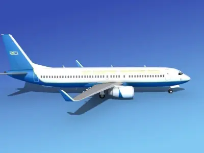 Boeing 737-800 Air Charter Intl 3D model