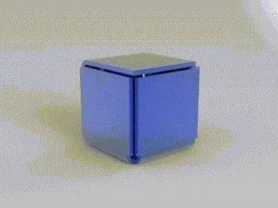 Sheet metal box Free 3D model