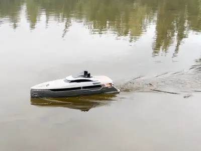 RC Superyacht 3D print model