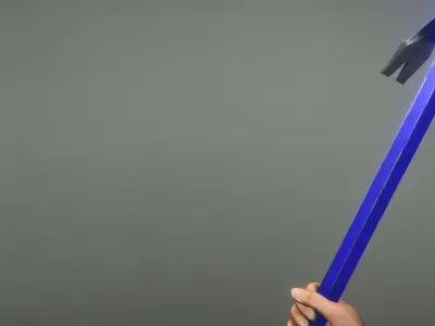 First Person Melee Weapons Pack Low-poly 3D model