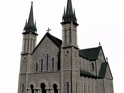 Church 3D model order