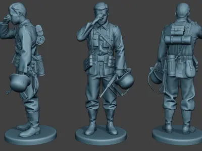 German soldier ww2 G6 Pack1
