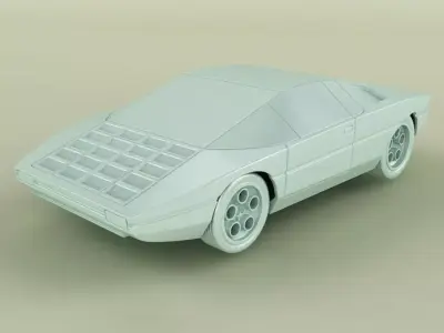 Concept Car 3d print 3D print model