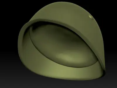 M33 Italian helmet  3D print model