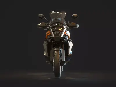 Base model KTM1390 Super Adventure 2026 3D model